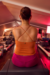 The Halle Top - Orange