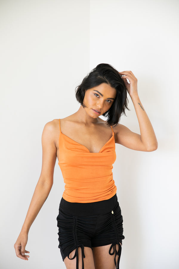 The Halle Top - Orange
