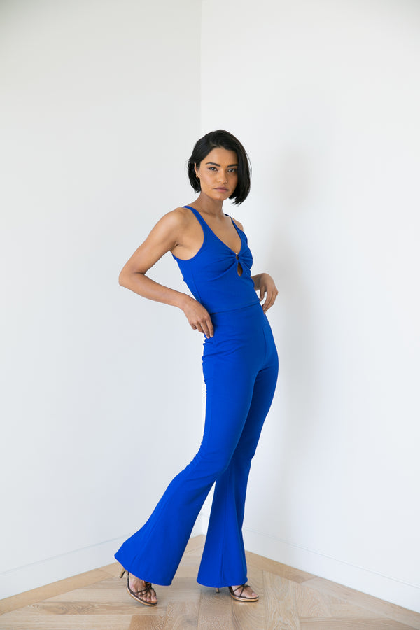 The Jelena Tank Top - Cobalt