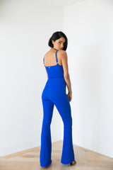 The Jelena Tank Top - Cobalt